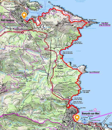 De Port-Vendres à Banyuls